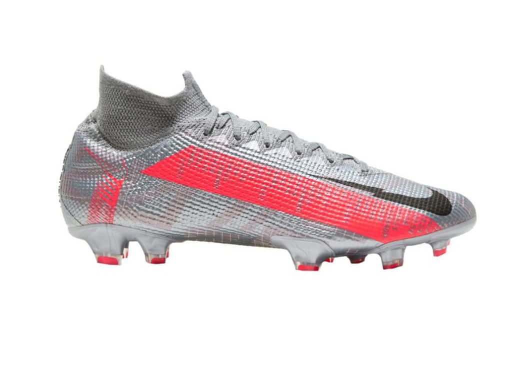 Nike Mercurial Superfly 7 Elite FG Metallic Bomber Grey Metallic Bomber Grey/Particle Grey/Laser Crimson (AQ4174-906)