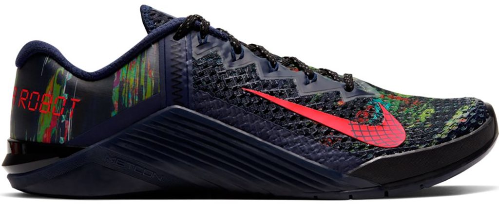 Nike Metcon 6 I Am Not A Robot Blue Void/Black-Flat Silver-Flash Crimson (CT1242-400)