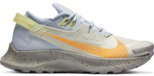 Nike  Pegasus Trail 2 Pure Platinum Fossil Laser Orange (W) Pure Platinum/Fossil-Limelight-Laser Orange (CK4309-001)