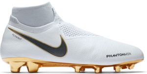 Nike Phantom Vision Elite DF FG White Metallic Gold White/Metallic Gold-Black (BQ0976-107)