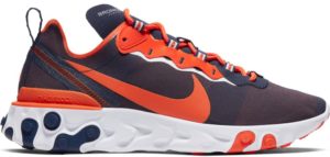 Nike  React Element 55 Denver Broncos College Navy/White-Brilliant Orange (CK4869-400)