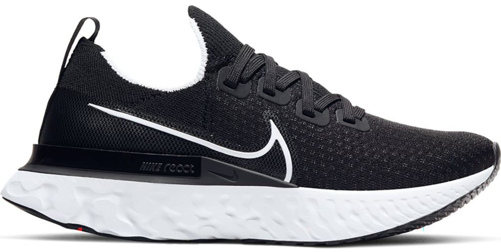 Nike React Infinity Run Black White (W) Black/White-Dark Grey (CD4372-002)