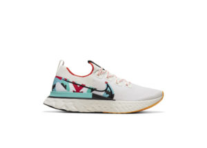 Nike  React Infinity Run Flyknit A.I.R Sail Sail/Track Red-Laser Orange-Black (CV9312-100)