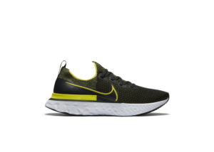 Nike  React Infinity Run Flyknit Black Sonic Yellow Black/White/Anthracite (CD4371-013)