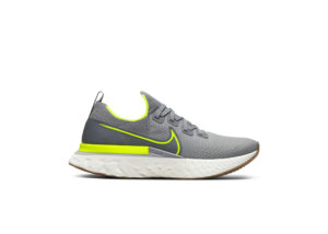 Nike React Infinity Run Flyknit Particle Grey Particle Grey/Wolf Grey-Sail-Volt (CD4371-008)