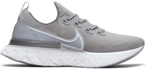 Nike  React Infinity Run Flyknit Wolf Grey Wolf Grey/Cool Grey-Metallic Silver-White (CD4371-003)