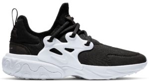 Nike  React Presto Black White (GS) Black/Black-White (BQ4002-001)