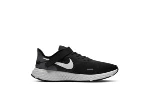 Nike  Revolution 5 FlyEase Black Black/Anthracite/White (BQ3211-004)