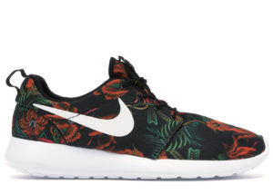 Nike Roshe Run Floral Print Total Orange (655206-810)