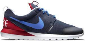Nike  Roshe Run France Navy Heather/Gym Royal-University Red (652804-446)