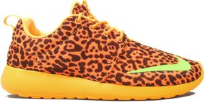 Nike  Roshe Run Orange Leopard Bright Citrus/Flash Lime-Laser Orange-Black (580573-838)