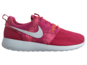 Nike Rosherun Print Fireberry White (W) Fireberry/White (599432-613)