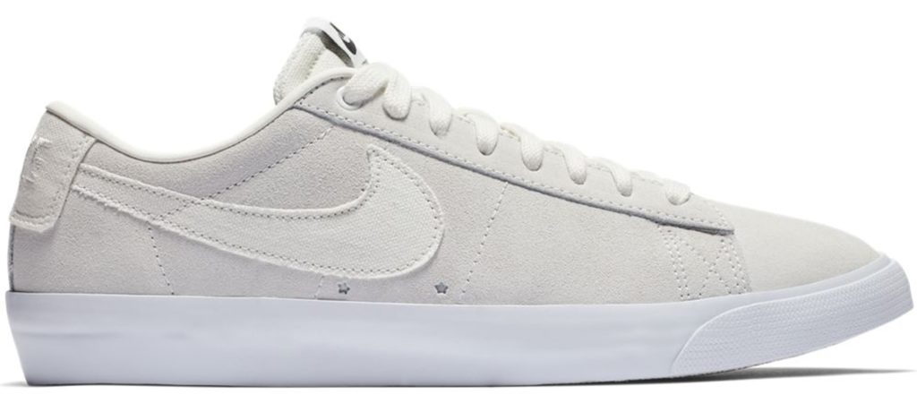 Nike SB Blazer Low GT Summit White Summit White/Obsidian-Gum Yellow-Summit White (704939-100)