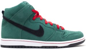 Nike SB Dunk High Heineken Black Forest/Black-White-Varsity Red (305050-300)
