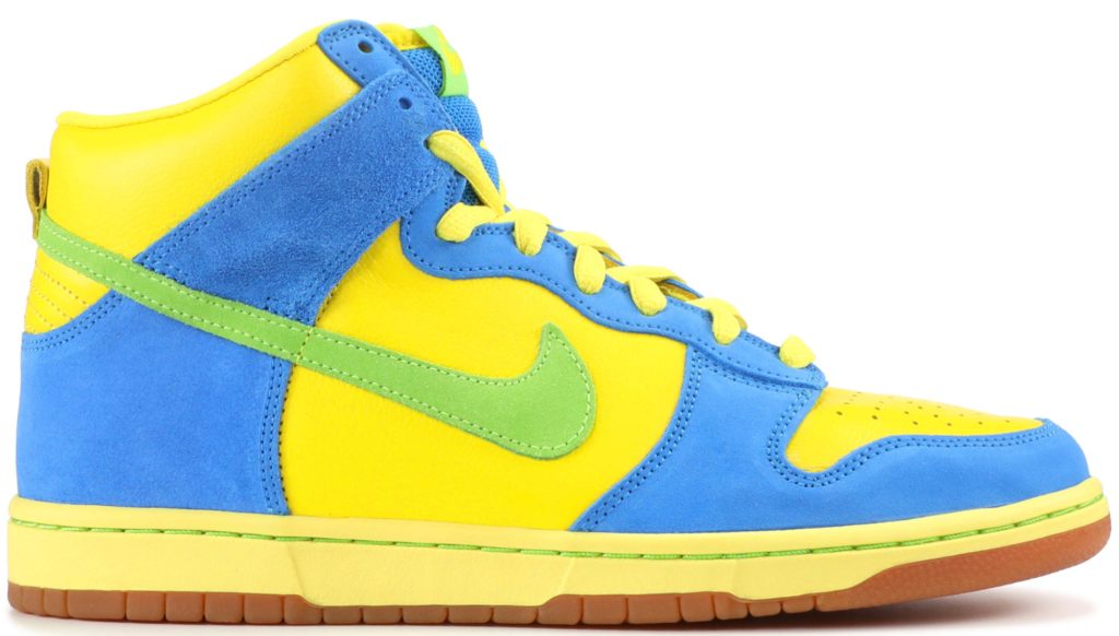 Nike SB Dunk High Marge Simpson Zest/Radiant Green (305050-731)