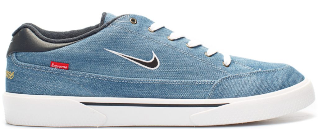Nike SB GTS Supreme Denim Blue Denim/Dark Obsidian-White (801621-441)