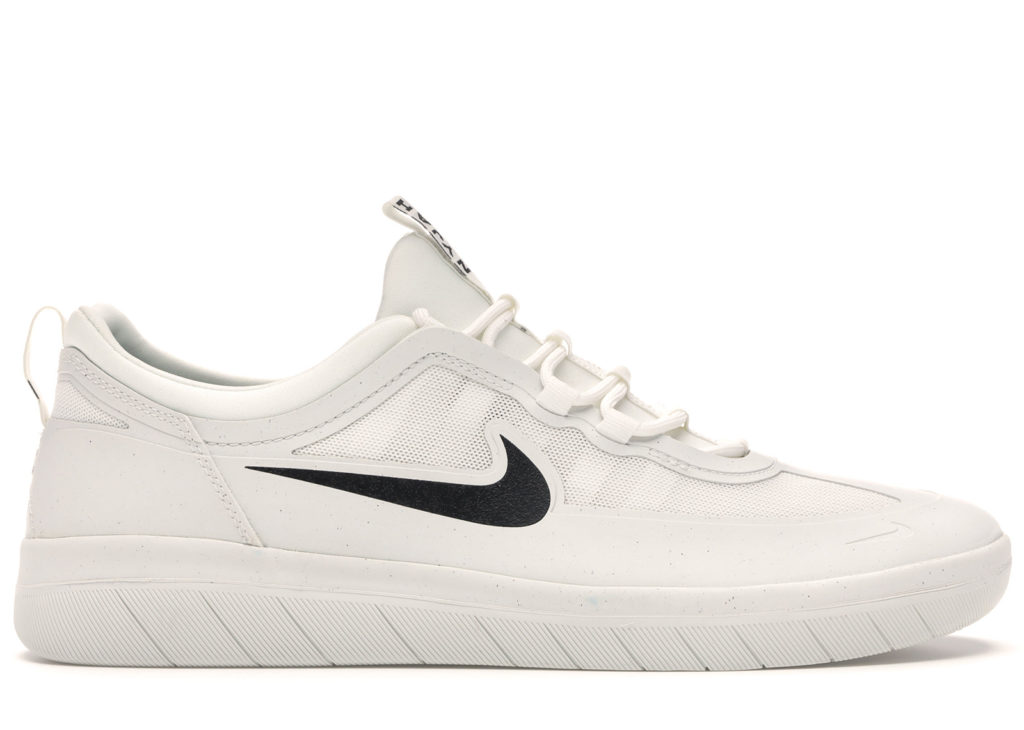 Nike SB Nyjah Free 2 Summit White Black Summit White/Black-Summit White (BV2078-100)