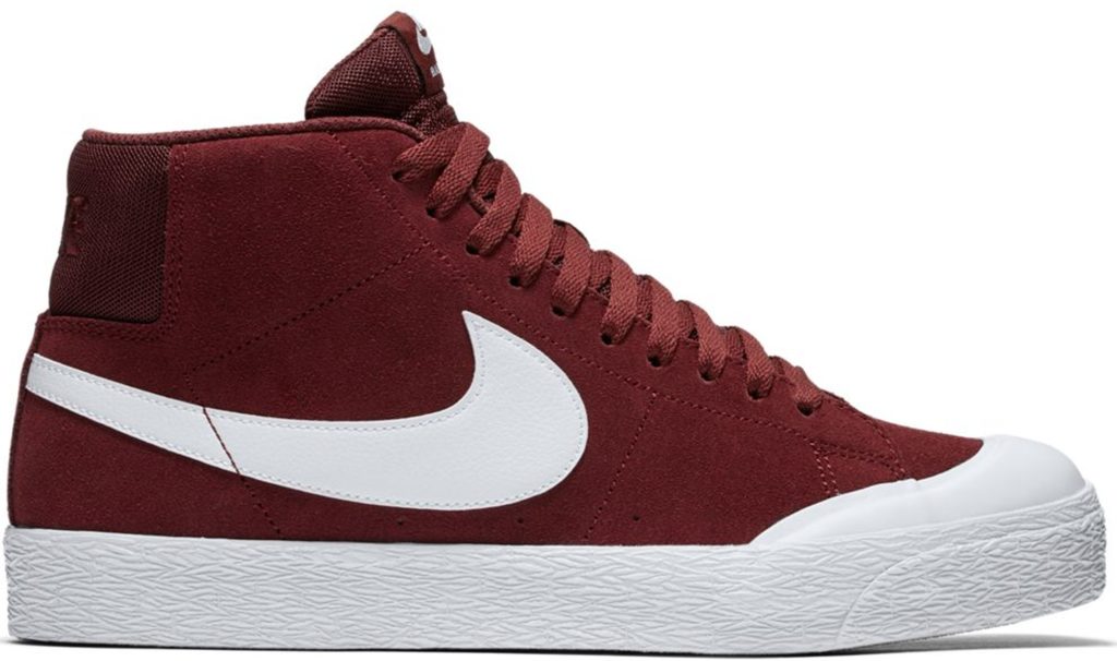 Nike SB Zoom Blazer Mid Dark Team Red Dark Team Red/White (876872-619)