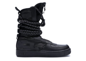 Nike  SF Air Force 1 High Black Dark Grey Black/Black-Dark Grey (AA1128-002)