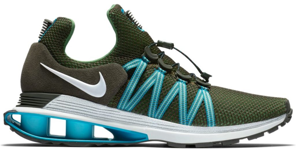 Nike Shox Gravity Sequoia Light Blue Fury Sequoia/White-Off-White-Light Blue Fury (AR1999-300)