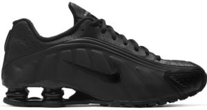 Nike  Shox R4 Triple Black Matte Black/Black-White-Black (104265-044)