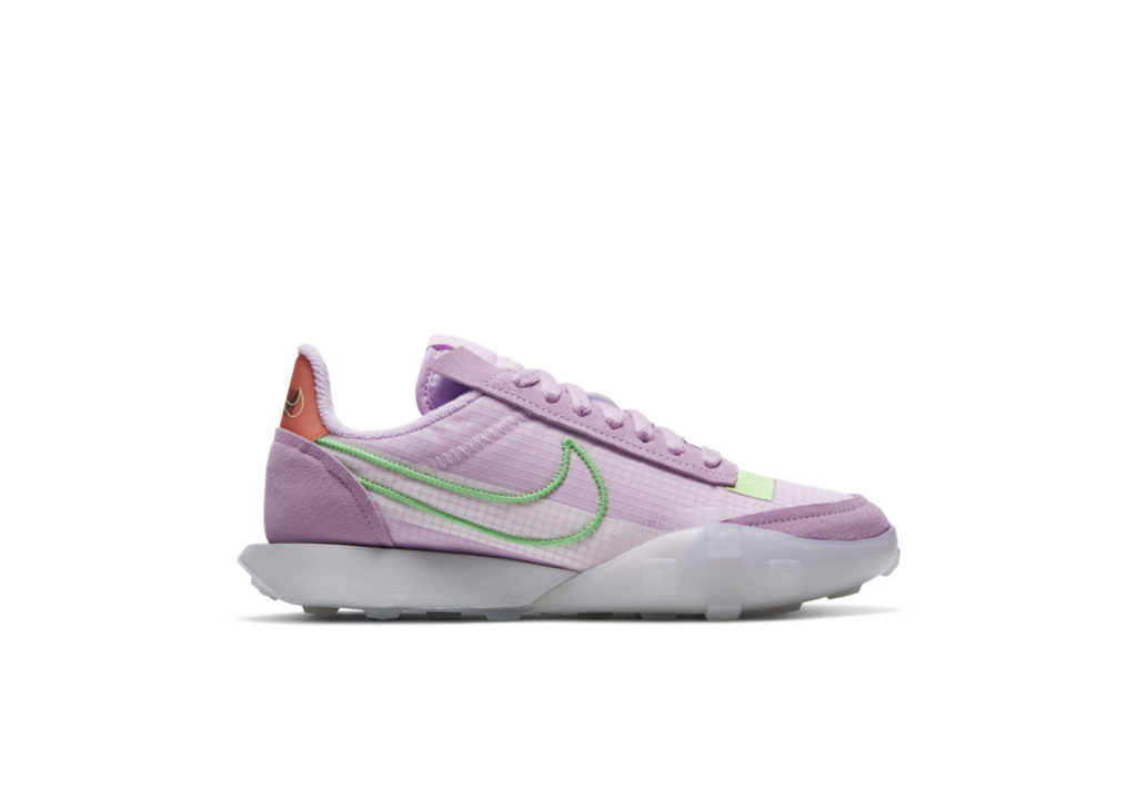Nike Waffle Racer 2X Light Arctic Pink (W) Light Arctic Pink/Grey Fog/Barely Volt (CK6647-601)