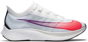 Nike  Zoom Fly 3 White Multi-Color White/Spruce Aura-Hyper Violet-Flash Crimson (AT8240-103)