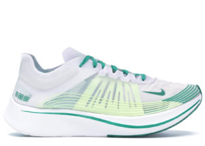 Nike Zoom Fly White Lucid Green White/Lucid Green-Summit White (AJ9282-101)
