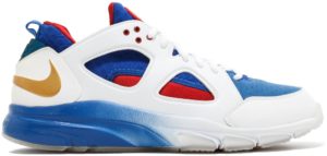 Nike Zoom Huarache TR Low Manny Pacquiao White/Metallic Gold-Varsity Royal (466512-174)