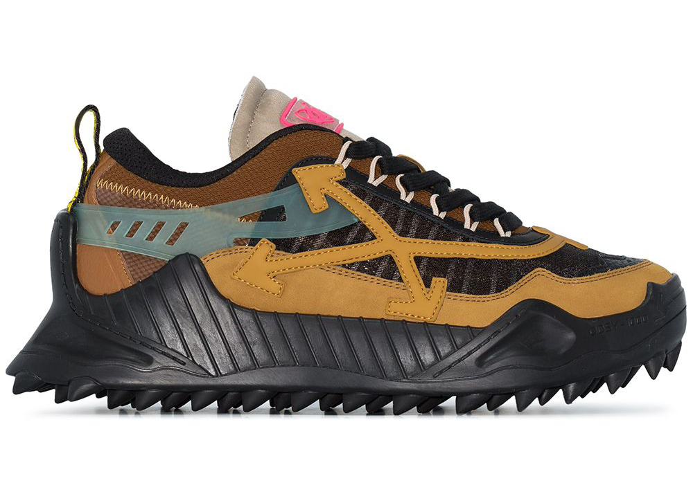Off-White Odsy-1000 Khaki Brown Khaki/Brown (OMIA139F198000401053)
