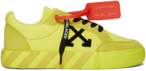 OFF-WHITE  Vulc Low Yellow Canvas FW19 (W) Yellow/Black (192607F128027)