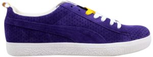 Puma  Clyde X Undefeated Gametime Violet/White-Team Yellow Violet/White-Team Yellow (354271-03)