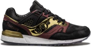 Saucony  Grid SD Originators SITB Golden Gates Black/Gold-Cordovan (S70377-1)