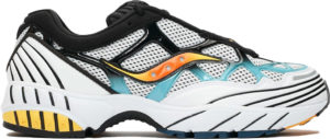 Saucony  Grid Web White Multi White/Grey/Blue (S70466-1)