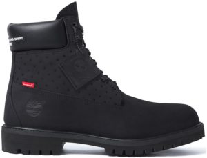 Timberland 6″ Boot Supreme x Comme des Garcons Black Black (TB0A14LP)