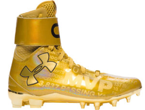Under Armour UA C1N Cleats MVP  (Signed) Gold Rush/Black (1297139-795S)