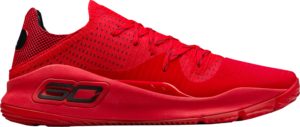 Under Armour  Curry 4 Low Nothing But Nets Red/Black (3000083-600)