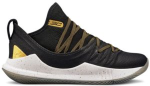 Under Armour  Curry 5 Championship Pack Black (GS) Black/Metallic Gold-White (3020741-001)