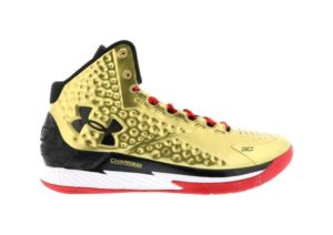 Under Armour UA Curry 1 All American Metallic Gold/Black-Red (1275292-777)