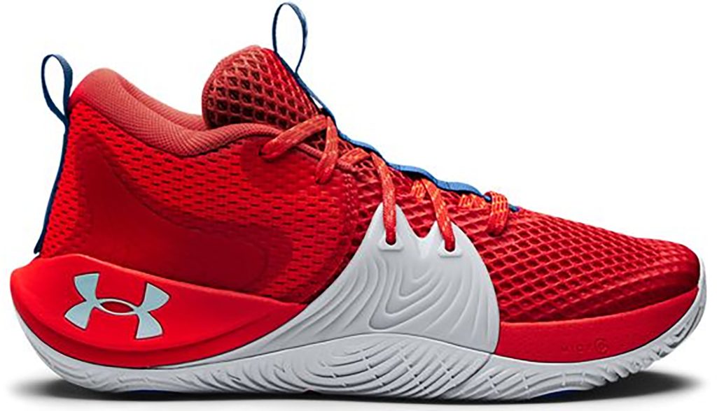 Under Armour Embiid One Versa Red Versa Red/Versa Red-Halo Gray (3023086-603)