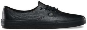 Vans  Authentic Decon Premium Leather Black Black/Black (VN00018CGKM)