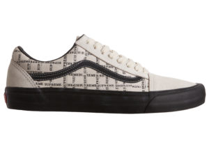 Vans Old Skool Supreme Grid White White/Black (VN0A45JC2YV)