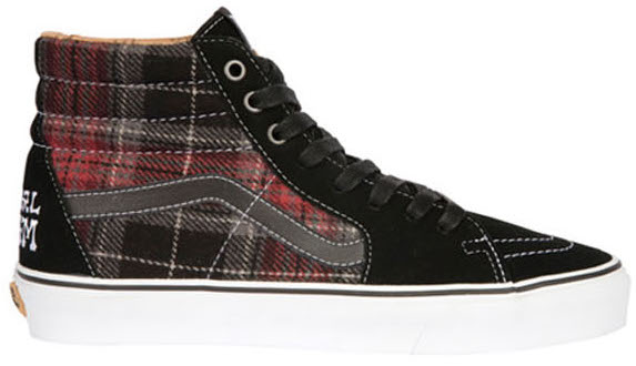 Vans SK8-Hi Pearl Jam Flannel Black/Flannel (VN-0KYALD0)