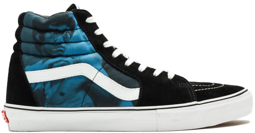 Vans Sk8-Hi Supreme Bruce Lee (Blue) Navy/Black-White (VN099NAN0)
