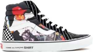 Vans Sk8-Hi Supreme CDG Harold Hunter Black Black/White (VN0QG2EG7)