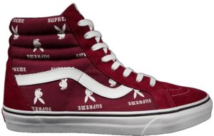 Vans Sk8-Hi Supreme x Playboy Burgundy Burgundy (VN-0TVMD7P)