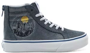 Vans Sk8-Hi Zip Harry Potter Hogwarts Castle (PS) Hogwarts/Metallic (VN0A4BUXV3R)