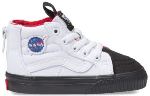 Vans  Sk8-Hi Zip NASA Space Voyager True White (TD) True White (VN0A32R3UJS)