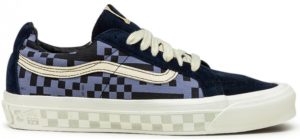 Vans  Sk8-Lo Re-Issue Taka Hayashi QR Checkerboard Blue Total Eclipse (VN0A4U4BXT81)