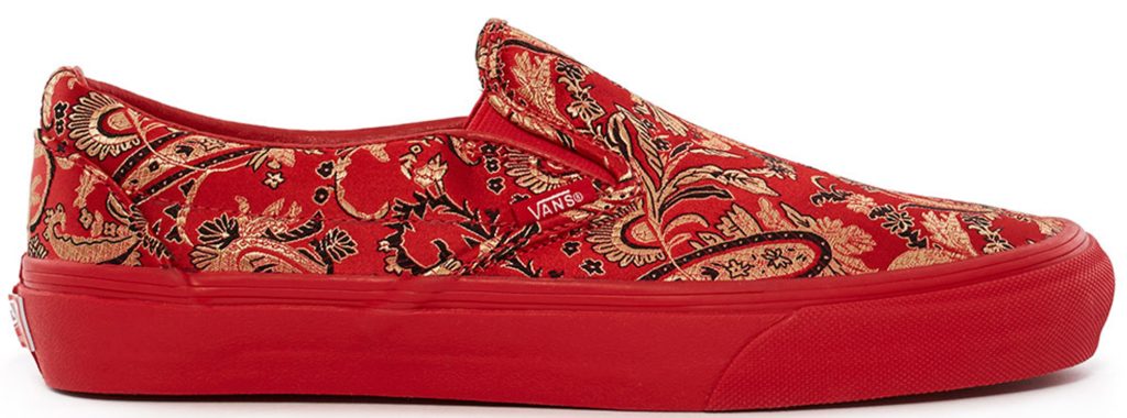 Vans Slip-On Opening Ceremony Qi Pao II Red Red (VN0A32QNPQC)